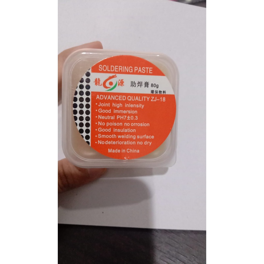 LOTFETT PASTA SOLDER PASTE GREASE MINYAK SOLDER 80gr