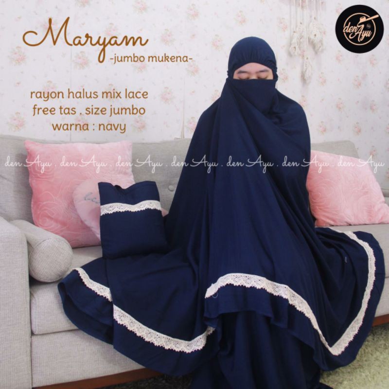 NEWW MUKENA MARYAM JUMBO by DENAYU