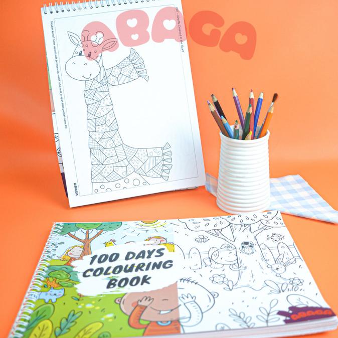 

[BISA COD] Buku Gambar Mewarnai Anak, Isi Waktu Luang Usir Bosan - 100 Halaman