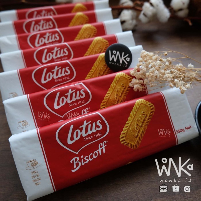 Lotus Biscoff 250gr - Biskuit Speculoos Caramel Cookies Cinnamon