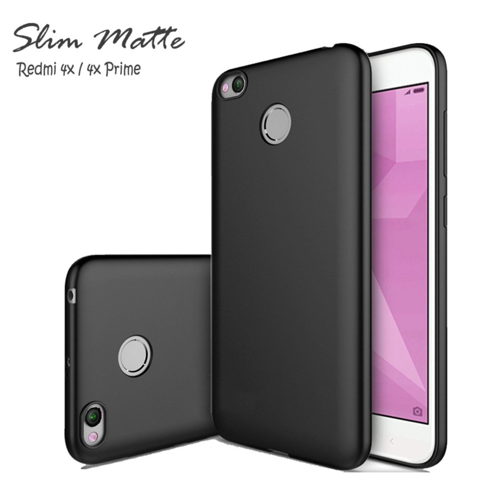 Case Xiaomi RedmI 4X Ultra Slim Black Matte Premium Softcase