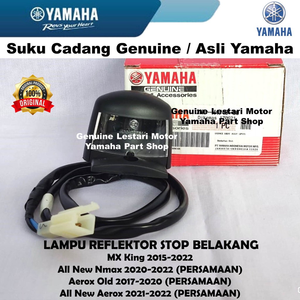 Lampu Stop Reflektor Belakang Mx King MxKing Asli Yamaha Surabaya