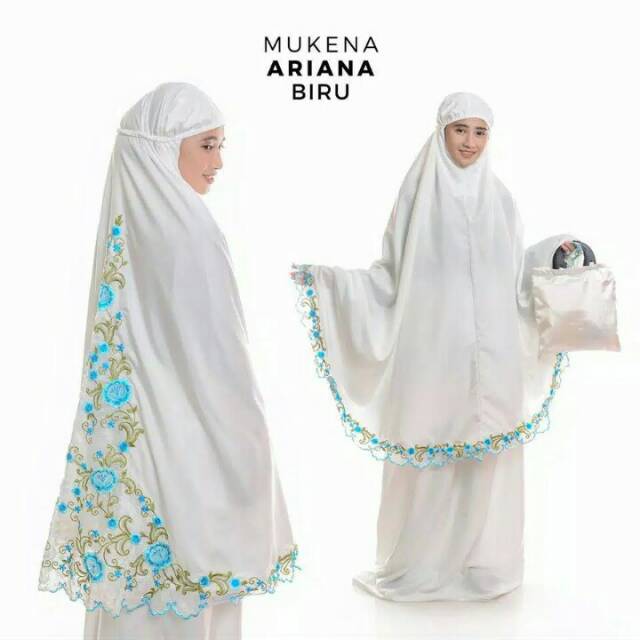 Mukena Dewasa Putih Bordir