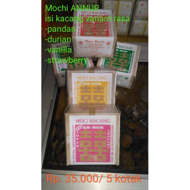 

Mochi Annur ukuran jumbo