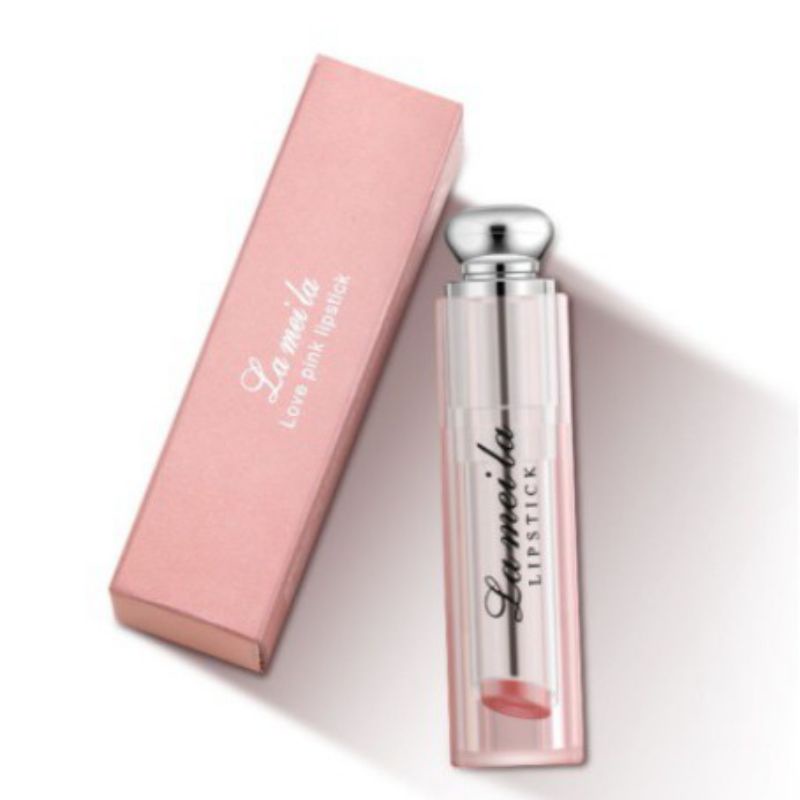 Lameila Love Pink Lipstick Lipglos