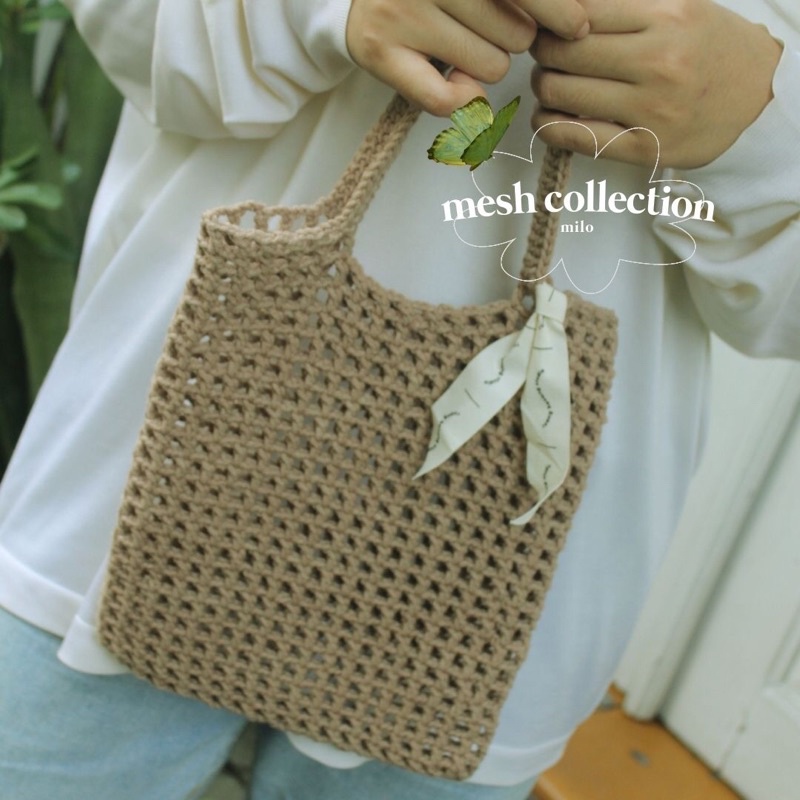 Mesh Market Crochet Bag