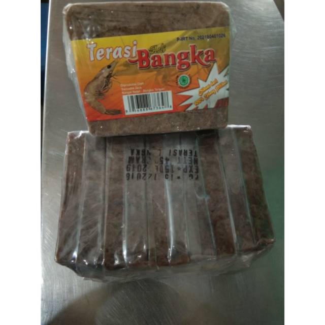 

Terasi bangka bungkus kecil 500gr