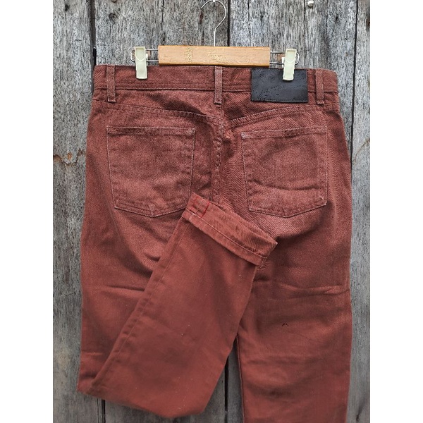 naked famous selvedge jeans size fit 34 second original preloved