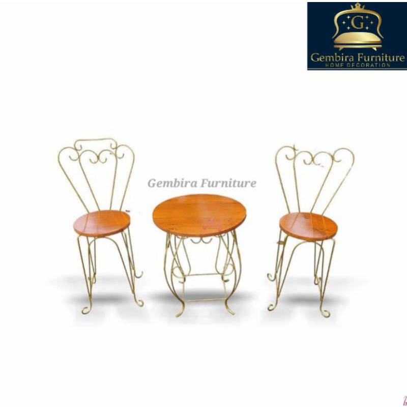 meja kursi unik tamu teras taman cafe restoran industri minimalis murah promo custom marmer