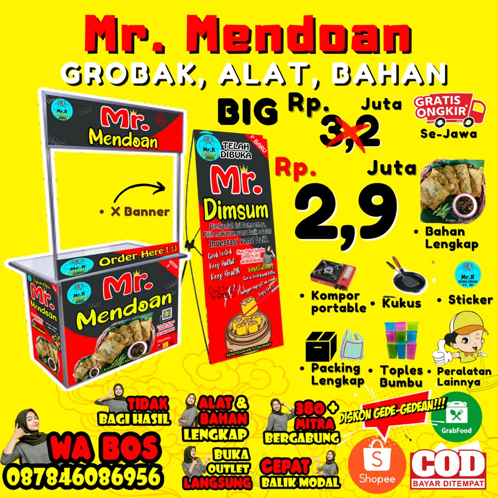 

PAKET USAHA MR. MENDOAN || KEMITRAAN USAHA