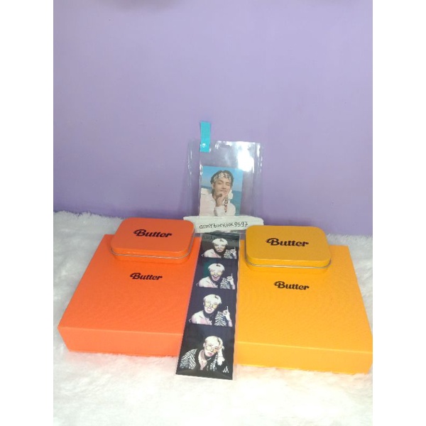 PHOTOCARD OFFICIAL BUTTER TAEHYUNG & JHOPE