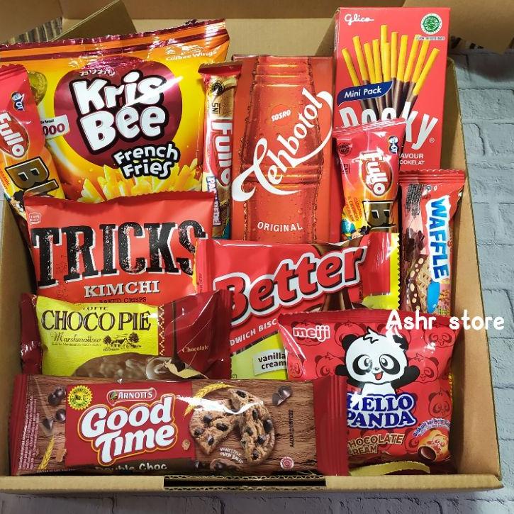 

Terlaris D0L79 HAMPERS / GIFT BOX / SNACK BOX / KADO ULANG TAHUN / VALENTINE / ANNIVERSARY - PAKET M