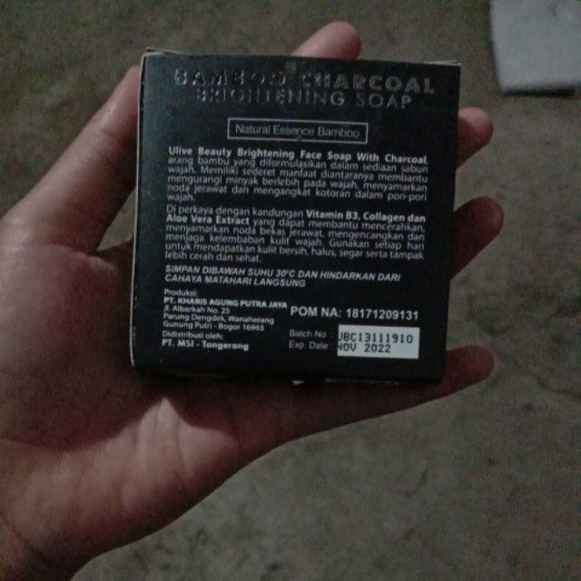 Sabun Jerawat Msi Bamboo Charcoal