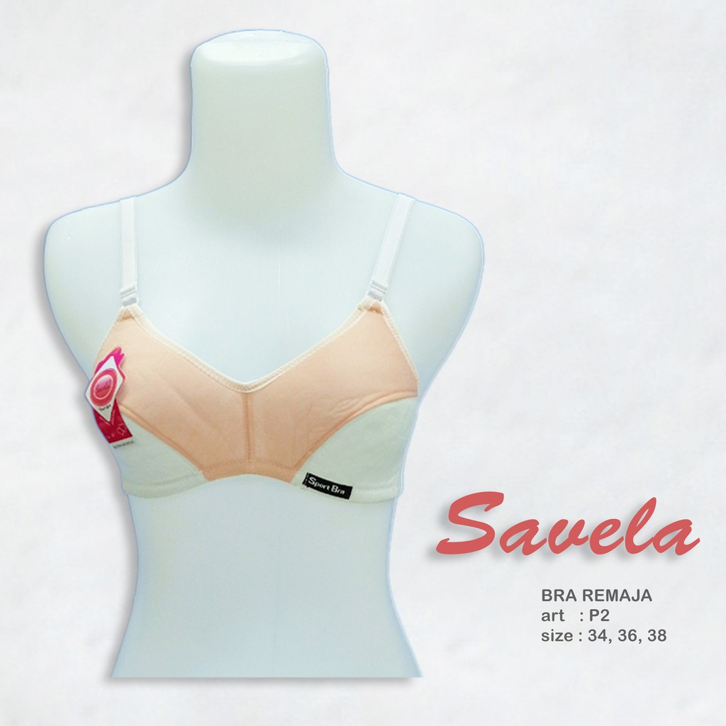 SAVELA | Sport Bra / BH Sport / BUSA TIPIS TANPA KAWAT/ art SVL P2