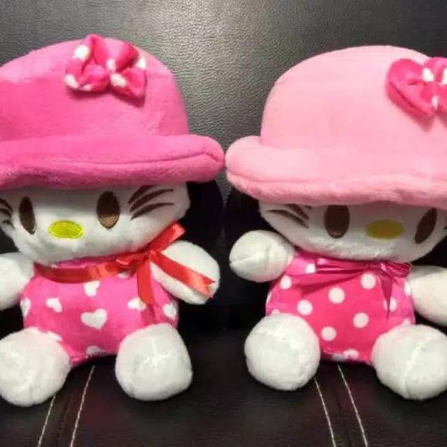 Hello kitty SNI topi pulkadot size:S