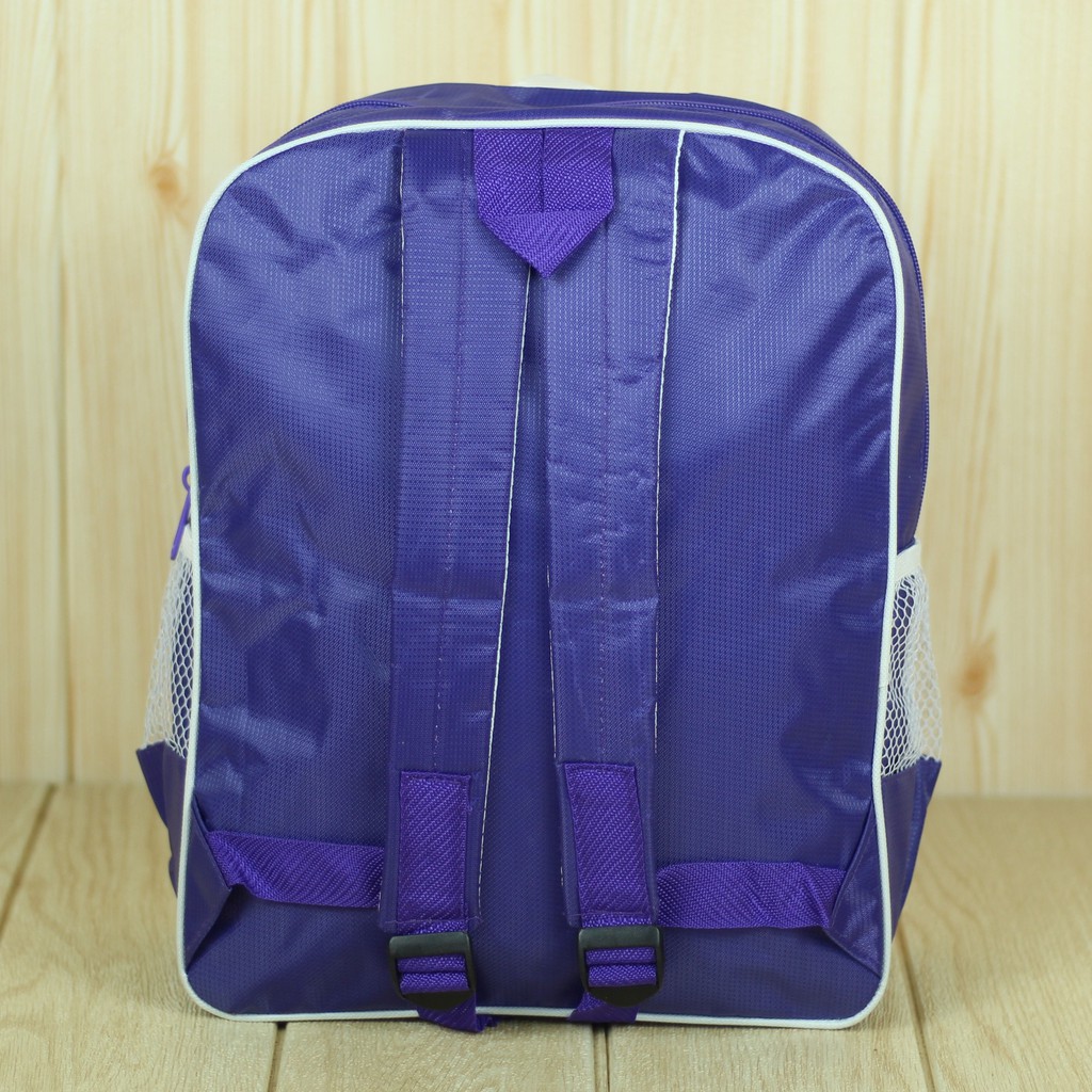 Tas Anak Kepala Lol Ungu Ransel Karakter Lucu Cewek Sekolah TK PAUD Fashionable Trendy Kuat Awet