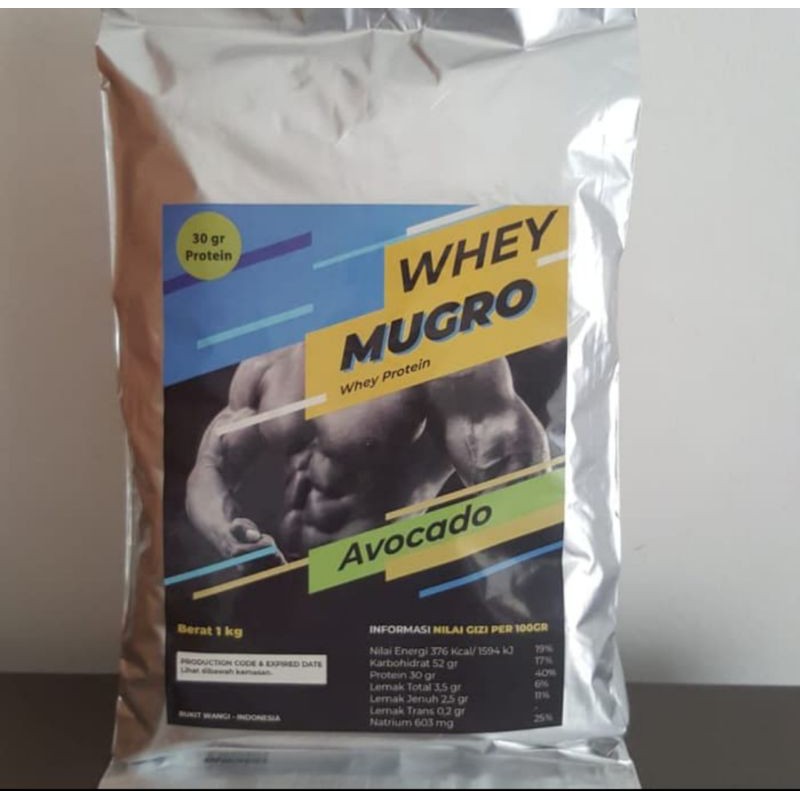 Whey protein concentrate 1 kg Avocado