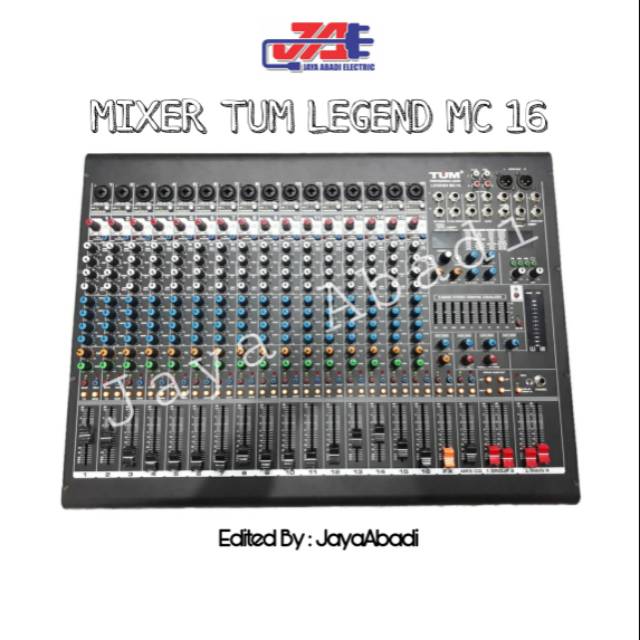 MIXER TUM LEGEND MC 16 (16CHANNEL)