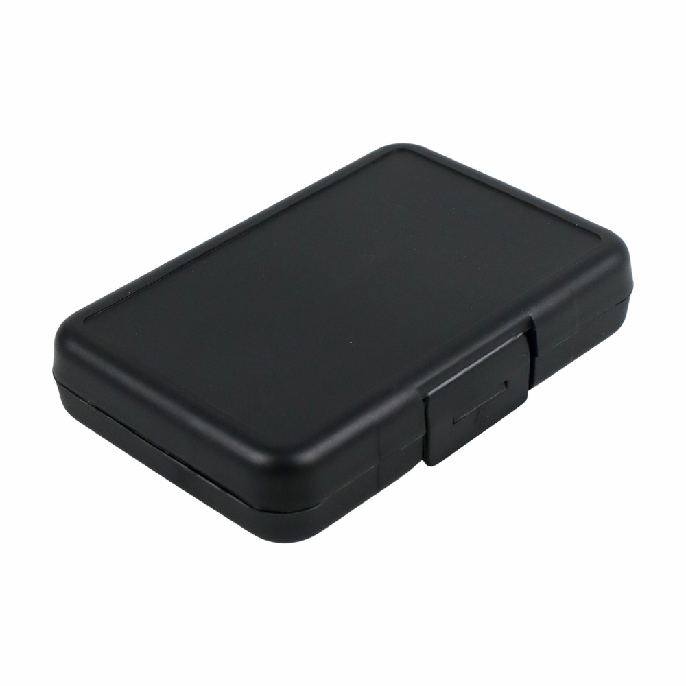 G5U Taffware Case Holder Plastic Storage Box For Memory Card (4 Compact + 4 Sd + 4 Micro Sd) - Wc0572 - Black Or-i
