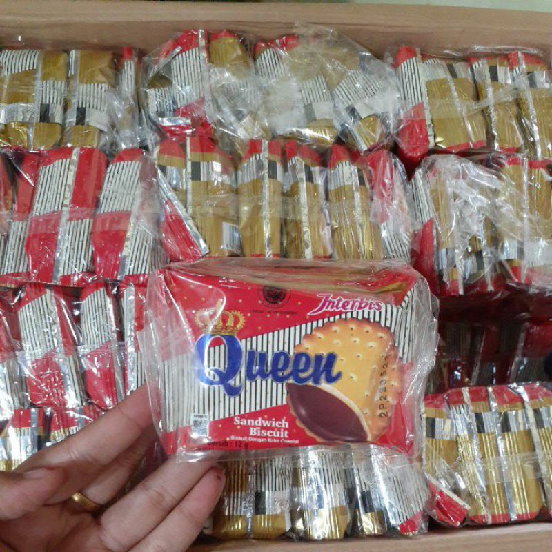 

Queen Biscuit/Jajan jadul/Sandwich Coklat