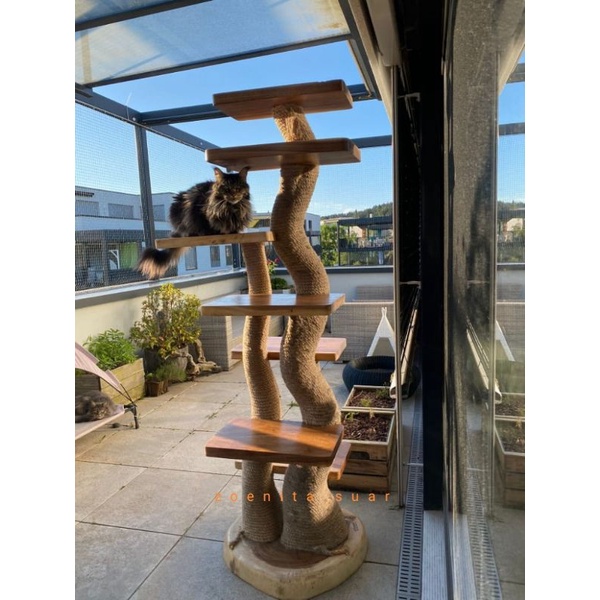 CAT TREE XL / PANJATAN KUCING / POHON KUCING - 200 CM