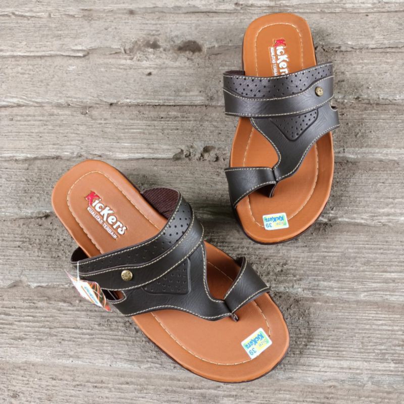 sandal jepit Kickers murah sandal jepit pria murah