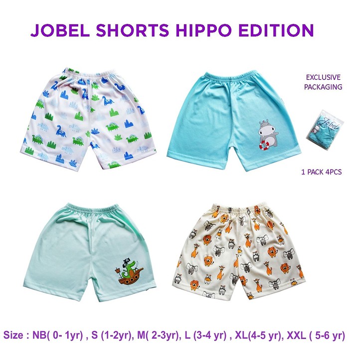 Jobel - Short Pants HIPPO Edition
