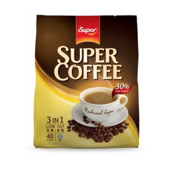 

#HANDCARRY Super 3 In 1 Low Fat Reduced Sugar Coffee 40sX16g - UFOHCR1701