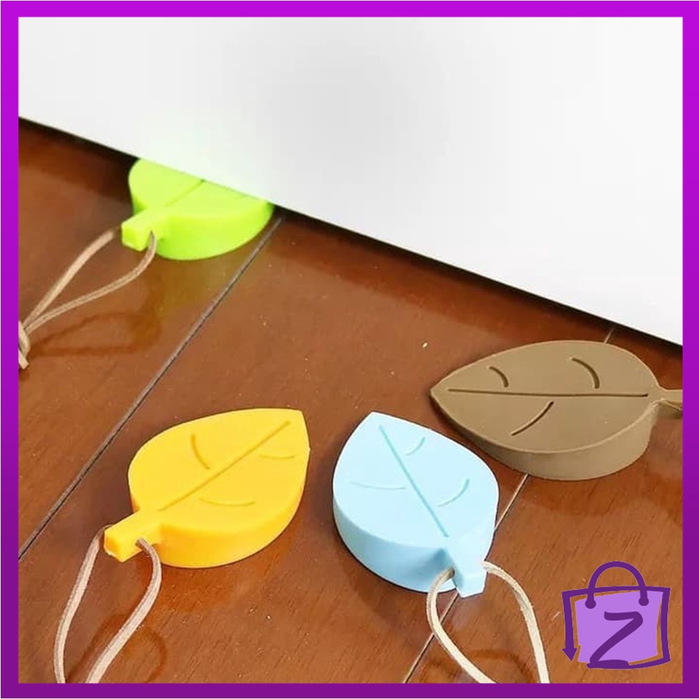 Ganjalan Pintu Bentuk Daun Unik | Penahan Pintu Daun Karet | Pengganjal Pintu Karet Daun | Pengaman 