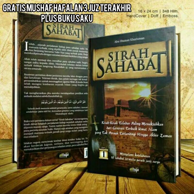 Buku Islam Sirah Sahabat Dengan Sumber Yang Shaheh Sirah Para Sahabat Nabi Shopee Indonesia
