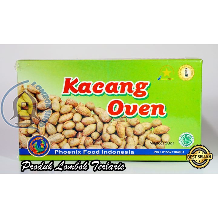 

Kacang Oven Phoenix Khas Lombok 150 Gram Kotak