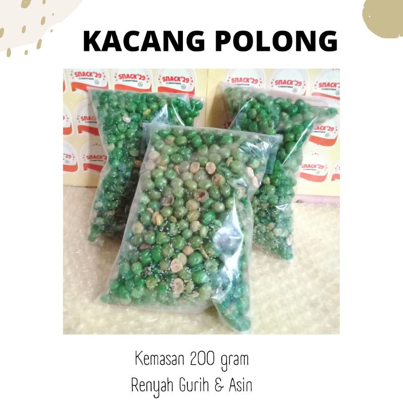 

KACANG POLONG | KHAS BANYUMAS | HARGA TERJANGKAU | FREE GIFT BELANJA MIN. 50K (all item)