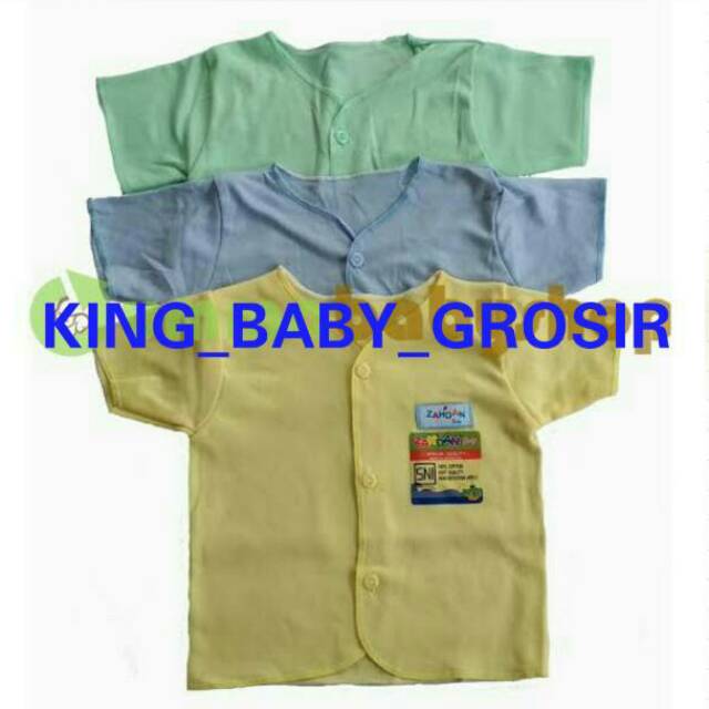 6PCS ATASAN POLOS LENGAN PENDEK HALUS &amp; LEMBUT