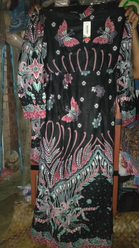 Baju Batik Couple Gamis Jumbo Murah Pasangan Modern Muslim | Devanna