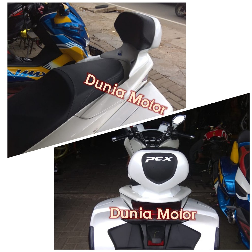 SANDARAN BEHEL JOK PCX 150 - SANDARAN JOK PCX 150 LOKAL - BACKREST HONDA PCX 150