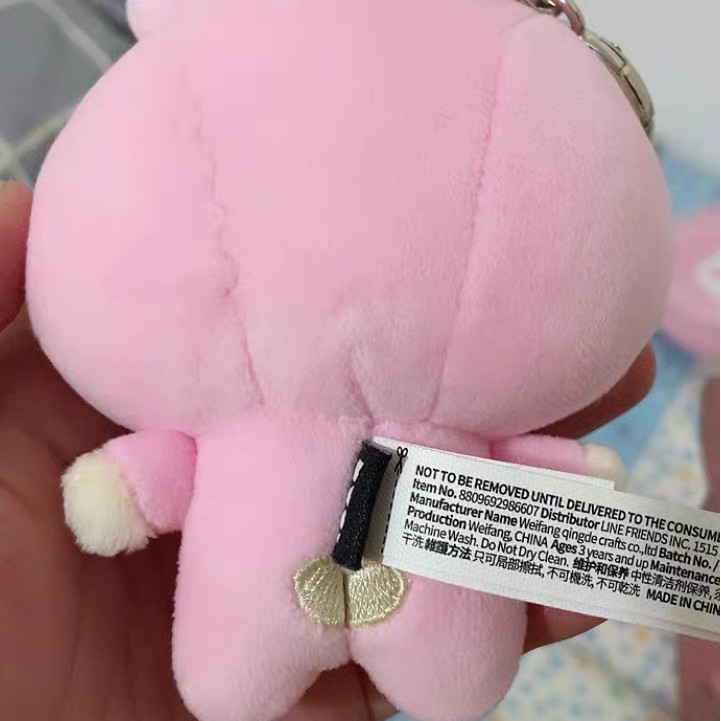 [Bayar Di Tempat] 20 Baby Charm（Body） 11cm BT21 OFFICIAL Keychain Pendant-2