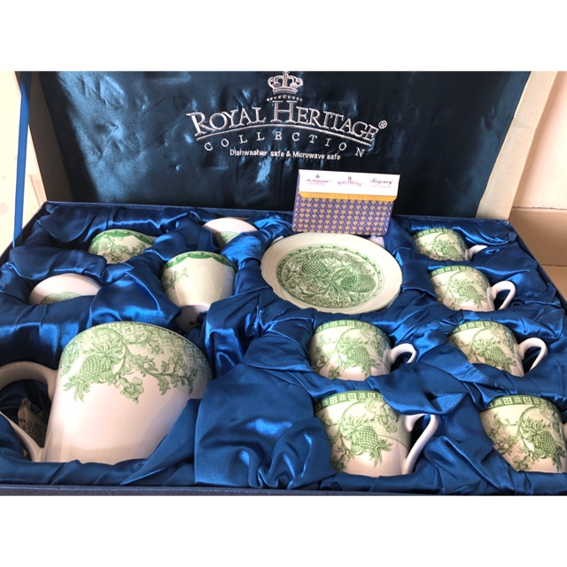 ROYAL HERITAGE tea set. Cocok untuk hadiah sangjit/seserahan