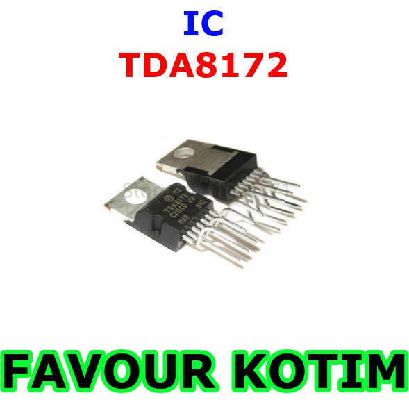 TDA8172 TV VERTICAL DEFLECTION OUTPUT CIRCUIT TO-220 BD09 FVKOTIM