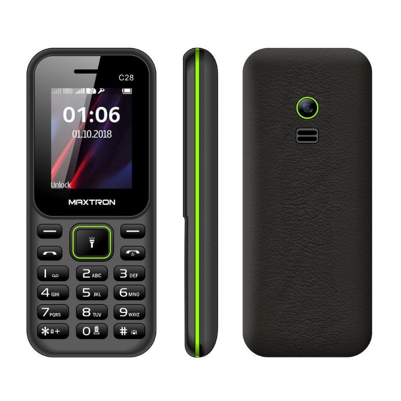 HP MAXTRON C28 PRO C28PRO DUAL SIM KAMERA SLOT MMC SUPORT MEMORY CARD GSM ALL OPERATOR GARANSI RESMI