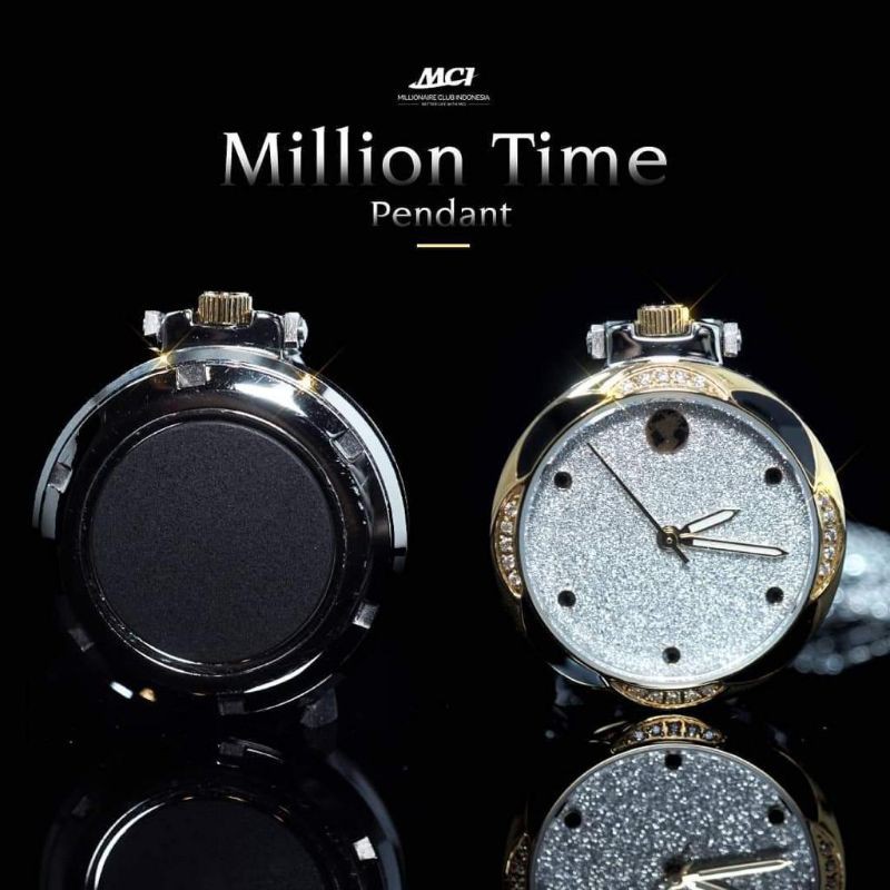 Limited Edition /Pendant Million Time MCI / ORIGINAL 100%/Kalung kesehatan anti radiasi