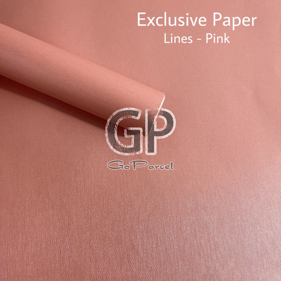 ( 2 Lembar ) EXCLUSIVE PAPER 80 GR LINES EMBOSSED - KERTAS KADO EKSLUSIF EMBOS PEARL