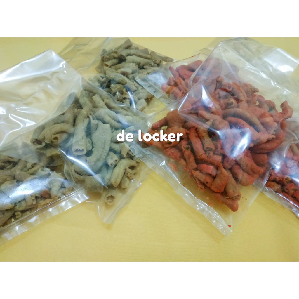 

Keripik usus / Original / Pedas / 80gram / Cemilan