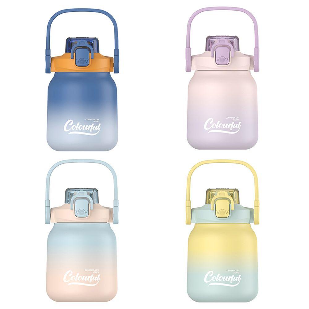 Solighter 620ml Vacuum Flasks Hadiah Gelas Insulasi Jerami Kapasitas Besar