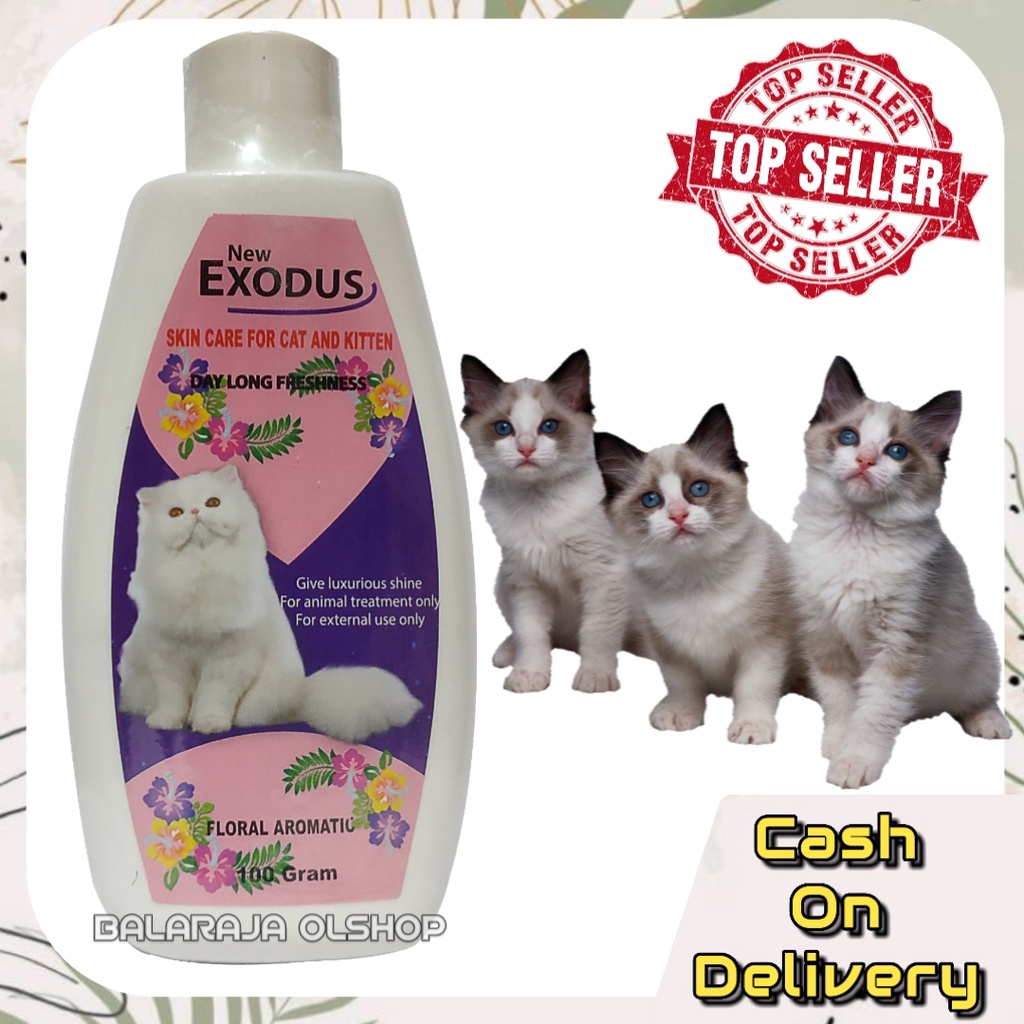 BEDAK KUCING ANTI JAMUR GATAL BAKTERI FLORAL AROMATIC EXODUS SKIN CARE