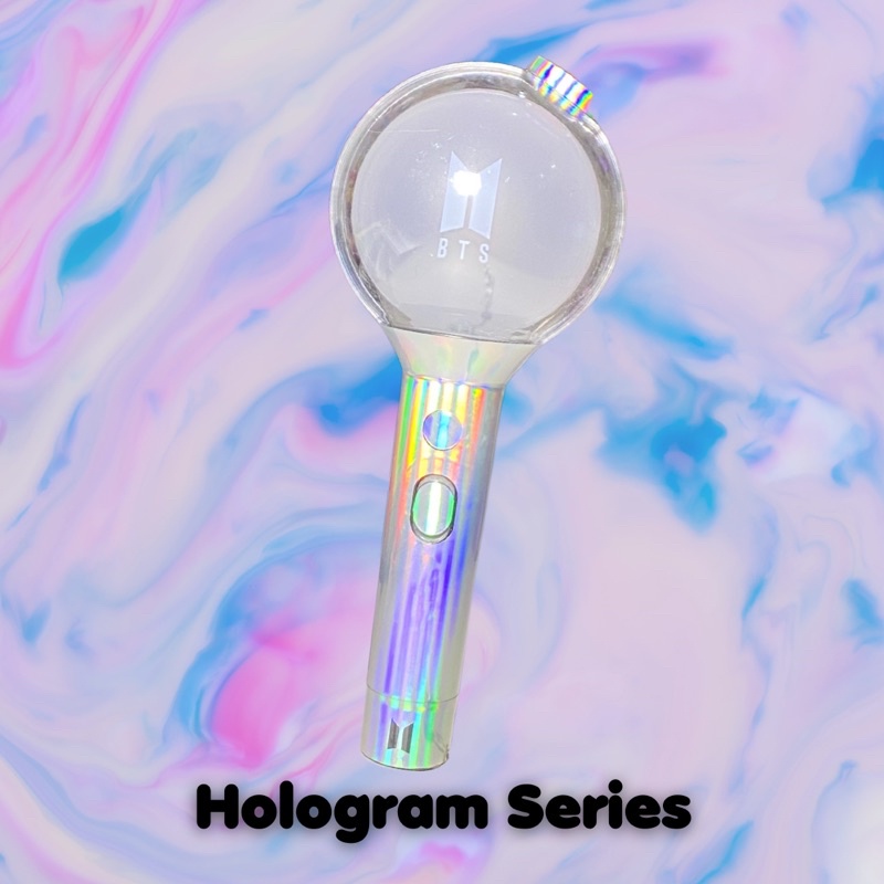 STICKER SKIN HOLOGRAM ARMY BOMB LIGHT STICK BTS VERSI SPECIAL EDITION SE DAN VERSI 3