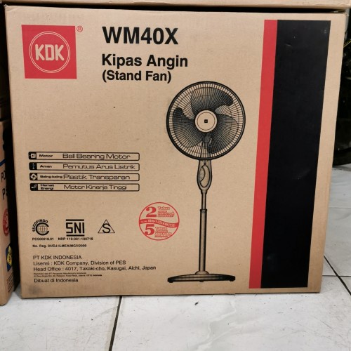 PROMO KIPAS ANGIN STAND FAN KDK WM 40 X WM40X STAND FAN BERDIRI