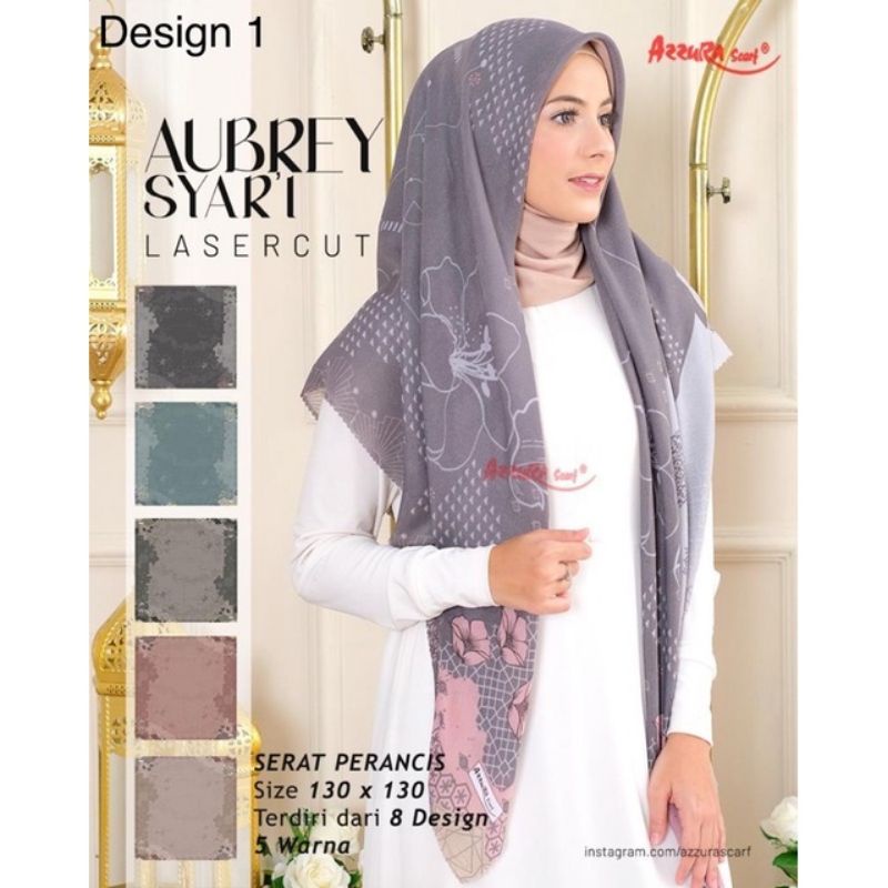 Aubrey syar'i Lc by azzura scraf