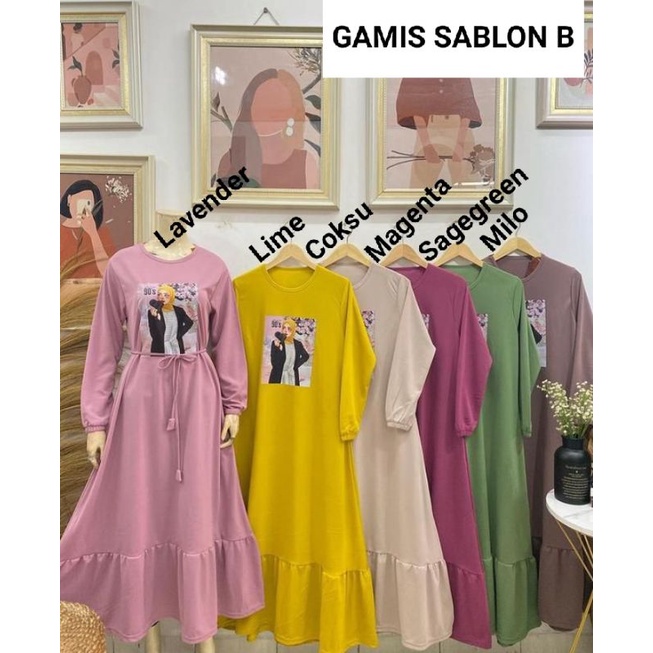 GAMIS VOXY PREMIUM / GAMIS SABLON TERBARU