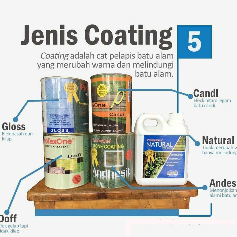 Coating Batu Alam All Varian Protex One