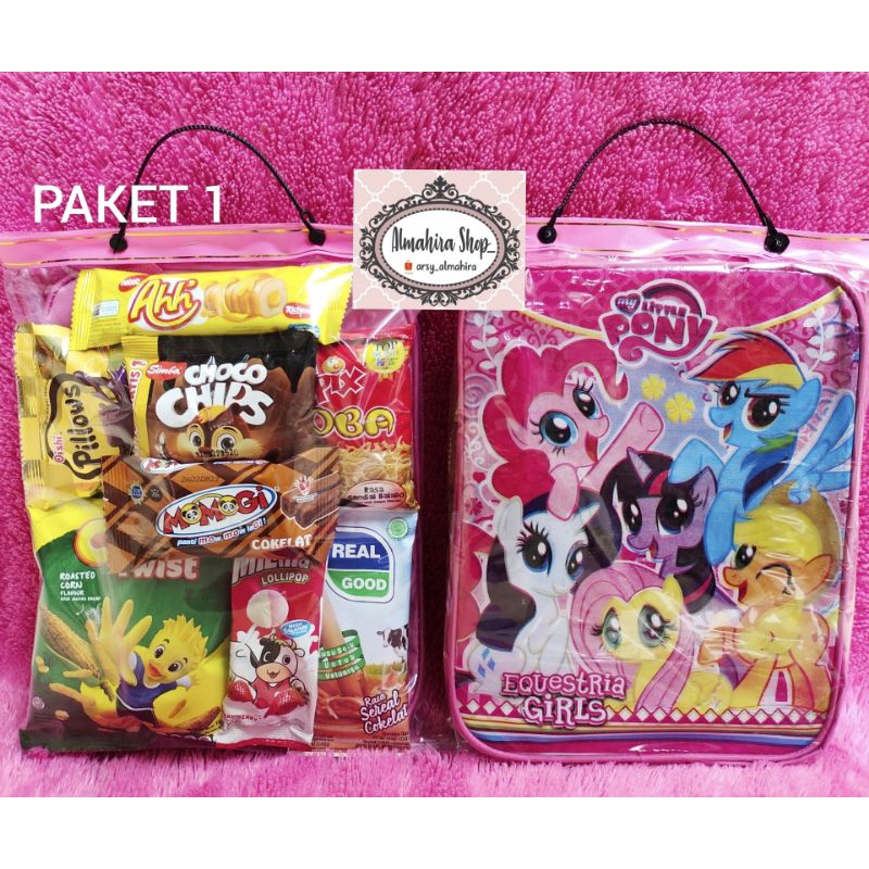 

Bingkisan Snack / Goodie bag / Tas Ulang Tahun